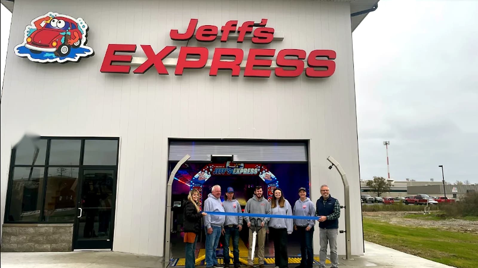 The team at Jeff's Car Wash